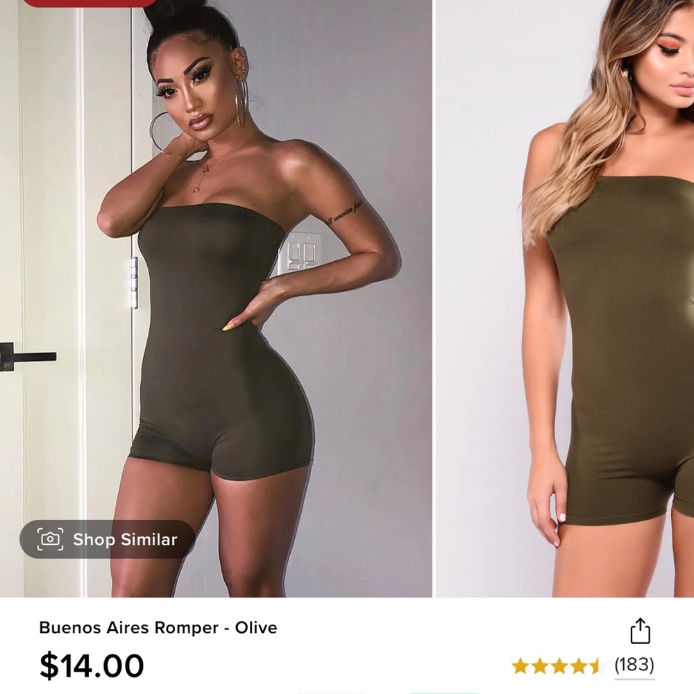 Fashion nova romper